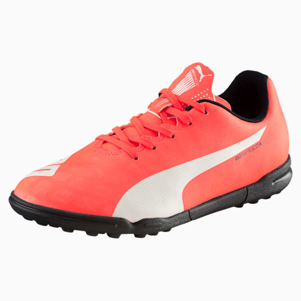 evoSPEED 5.4 TT Jr. Football Boots, lava--white-total ecl, extralarge-IND