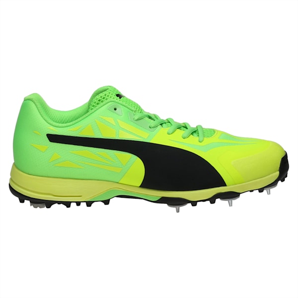 evoSPEED Spike 1.5  Cricket Boots, Safety Yellow-Puma Black-Green Gecko, extralarge-IND