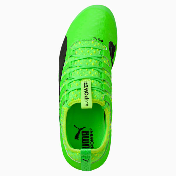 エヴォパワー VIGOR 2 HG, Green Gecko-Puma Black-Safety Yellow, extralarge-JPN