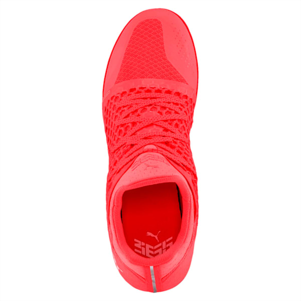 365 NETFIT CT Men's Court Football Boots, Coral-White-Toreador, extralarge-IND