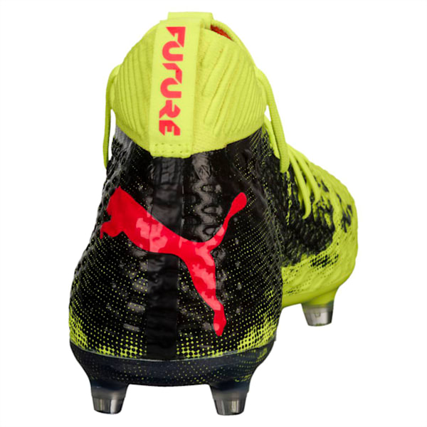 FUTURE 18.1 NETFIT FG/AG Men's Football Boots, Yellow-Red-Black, extralarge-IND