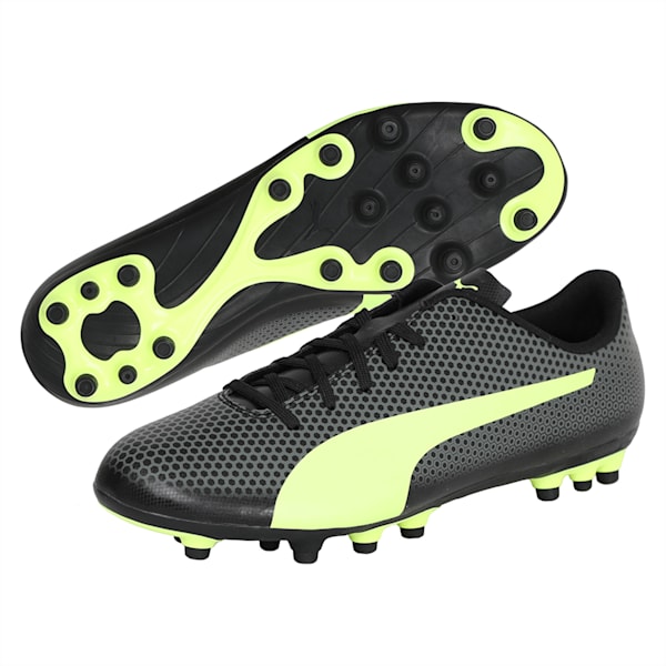 PUMA Spirit AG, Puma Black-Fizzy Yellow-Castor Gray, extralarge-IND
