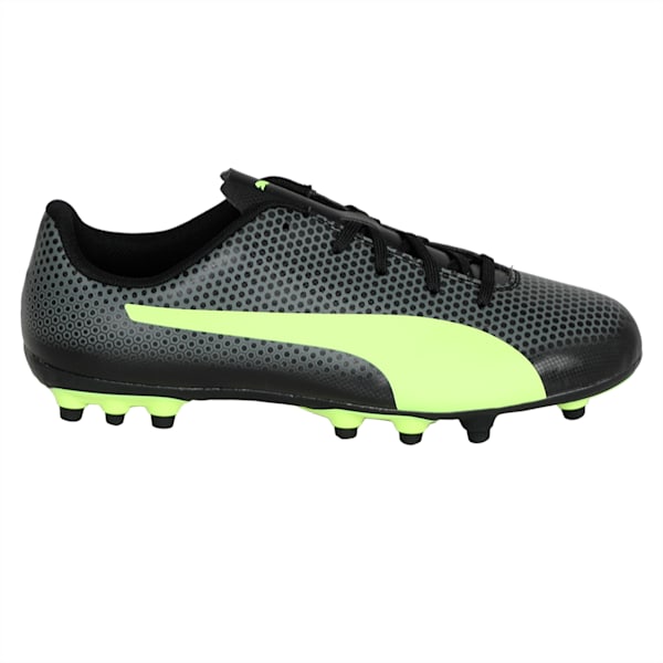 PUMA Spirit AG Jr, Black-Yellow-Gray, extralarge-IND