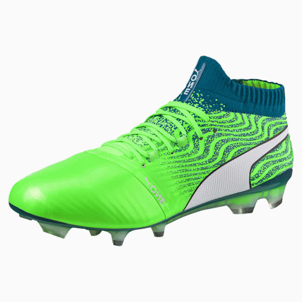 ONE 18.1 FG Men's Football Boots, Green-White-Deep Lagoon, extralarge