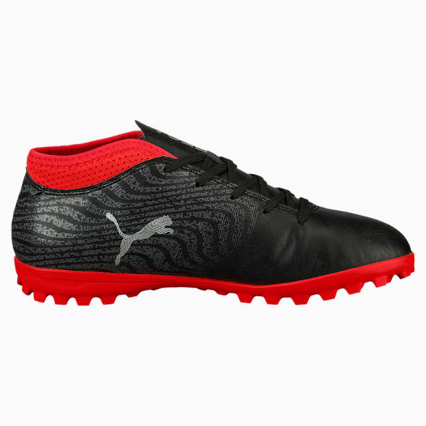 ONE 18.4 TT Jr Football Boots, Black-Silver-Red, extralarge