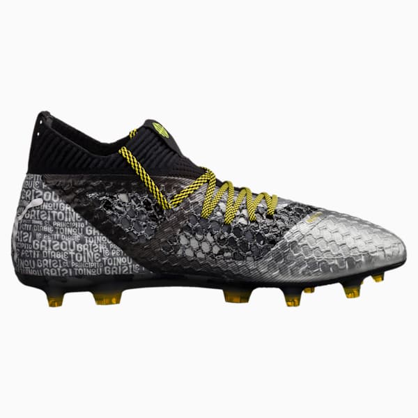 Puma future 18.1 black and yellow best sale