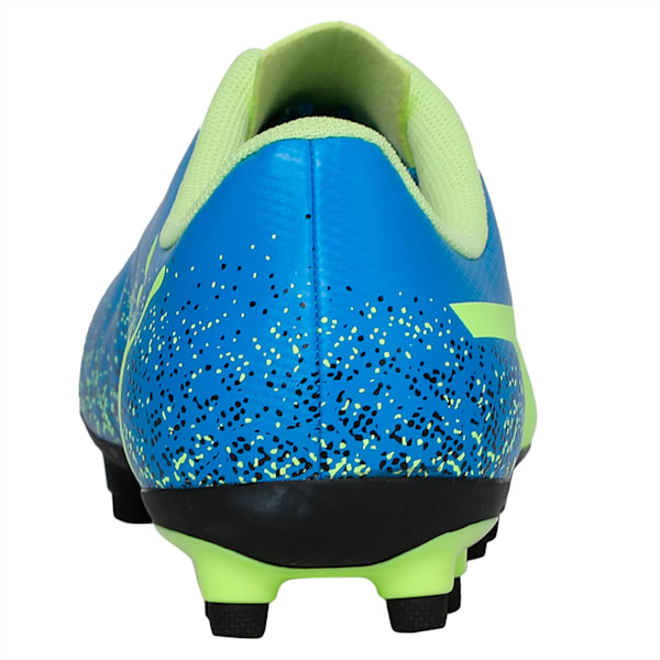Truora FG Kids' Football Boots, Blue-Yellow-Black, extralarge-IND