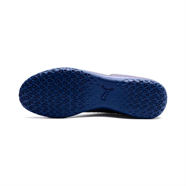 PUMA ONE 4 Synthetic IT Indoor Court Shoes, Sodalite Blue-Silver-Peacoat, extralarge-IND