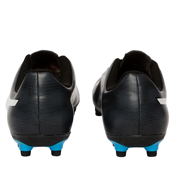 Rapido FG Men's Football Boots, Black-White-Iron Gate-Bleu, extralarge-IND