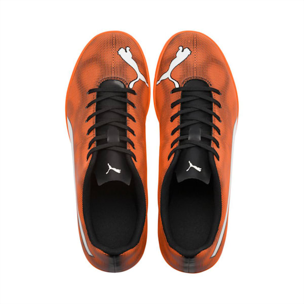 Rapido IT Men's Indoor Court Shoes, Puma Black-Shocking Orange-Puma White, extralarge-IND