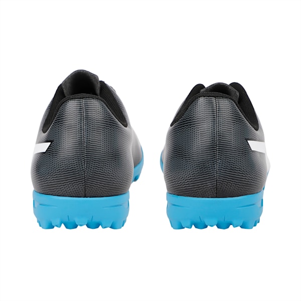 Rapido TT Men's Football Boots, Black-White-Iron Gate-Bleu, extralarge-IND