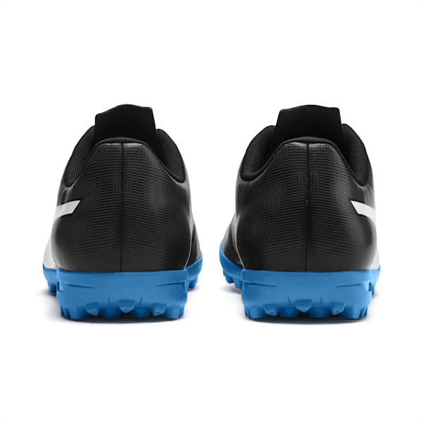 Rapido TT Men's Football Boots, Black-White-Iron Gate-Bleu, extralarge