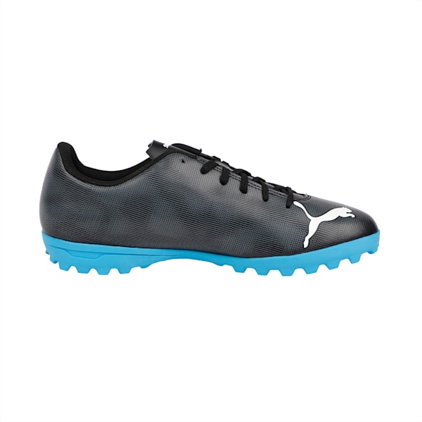 Rapido TT Men's Football Boots, Black-White-Iron Gate-Bleu, extralarge-IND