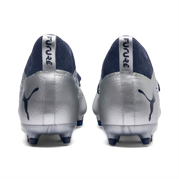 FUTURE 2.3 NETFIT FG/AG  Football Boots, Silver-Peacoat, extralarge-IND