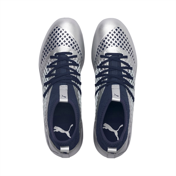 FUTURE 2.3 NETFIT FG/AG  Football Boots, Silver-Peacoat, extralarge-IND