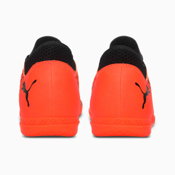 FUTURE 2.4 Youth Indoor Turf Football Boots, Black-Orange, extralarge-IND
