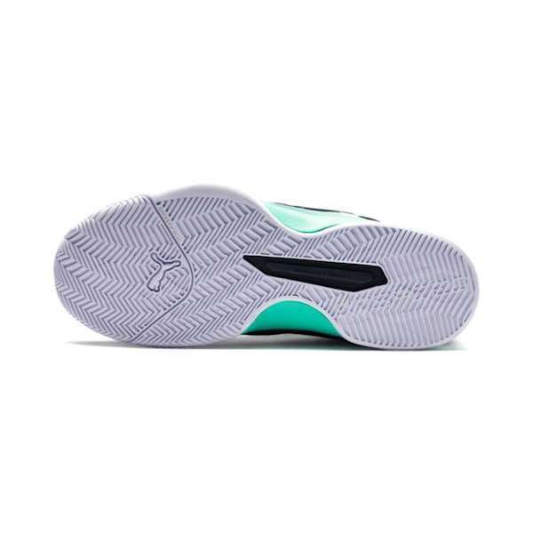 Rise XT 3 Indoor Teamsport Shoes, Puma Black-Biscay Green-Puma White, extralarge-IND