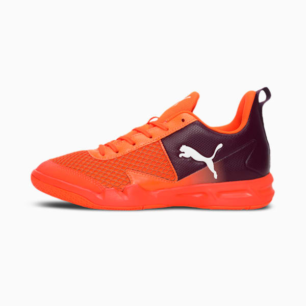 Rise XT 4 Youth Sneakers, Shocking Orange-Shadow Purple-Puma White, extralarge-IND