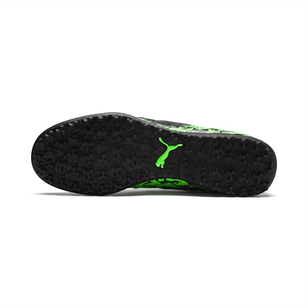 PUMA ONE 19.4 TT Football Boot, Green Gecko-Black-Gray, extralarge