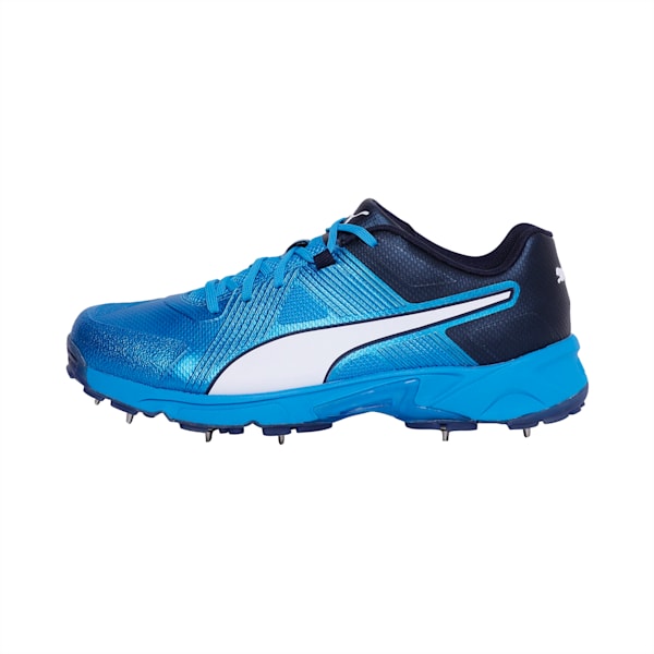 PUMA Spike 19.1  Cricket Shoes, Bleu Azur-Puma White-Peacoat, extralarge-IND