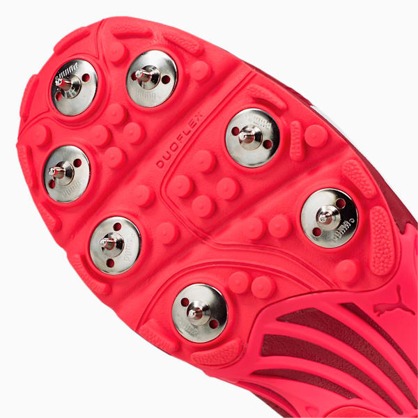 PUMA Spike 19.2  Cricket Boots, Urban Red-Sunblaze-Puma White, extralarge-IND