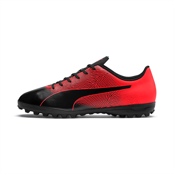 PUMA Spirit II TT Men's Football Boots, Puma Black-Red Blast, extralarge-IND