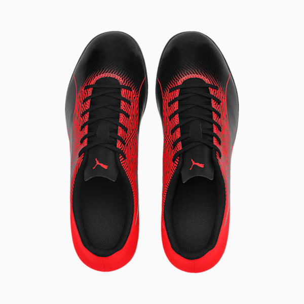 PUMA Spirit II TT Men's Football Boots, Puma Black-Red Blast, extralarge-IND
