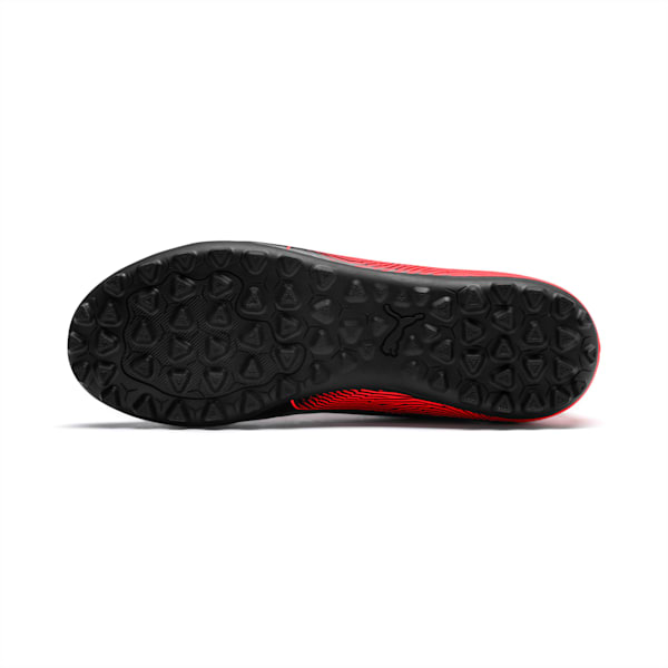 PUMA Spirit II TT Soccer Shoes JR, Puma Black-Red Blast, extralarge