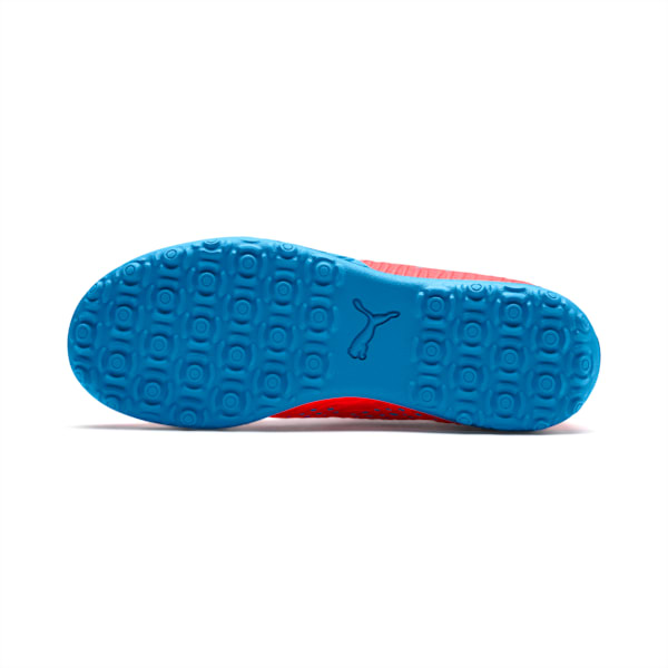 FUTURE 19.4 TT Soccer Shoes JR, Red Blast-Bleu Azur, extralarge
