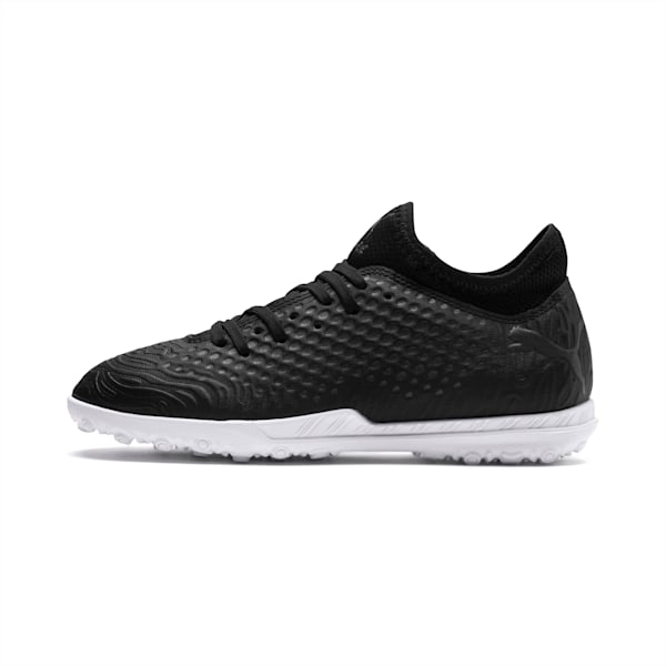 FUTURE 19.4 TT Youth Football Boots, Puma Black-Puma Black-White, extralarge-IND
