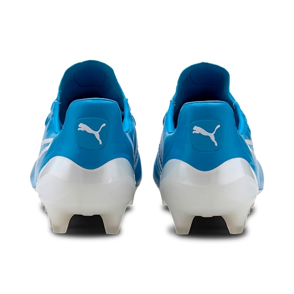 プーマ キング プラチナム FG/AG サッカースパイク, Luminous Blue-Puma White, extralarge-JPN