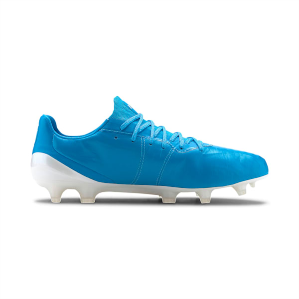 プーマ キング プラチナム FG/AG サッカースパイク, Luminous Blue-Puma White, extralarge-JPN