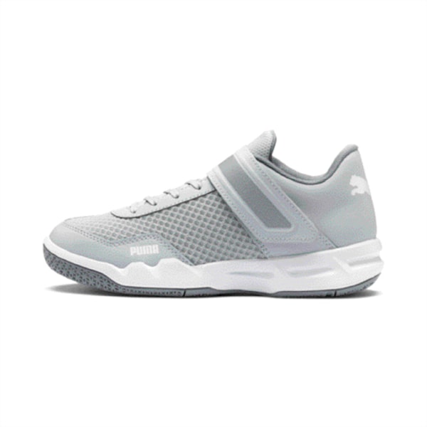 Rise XT 4 Youth Shoes, Grey Dawn-White-Tradewinds, extralarge-IND