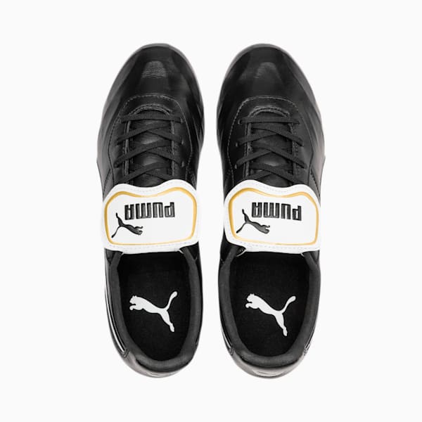 KING TOP SG Football Boots, Puma Black-Puma White, extralarge-GBR
