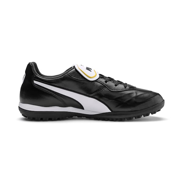 King Top TT Soccer Shoes, Puma Black-Puma White, extralarge