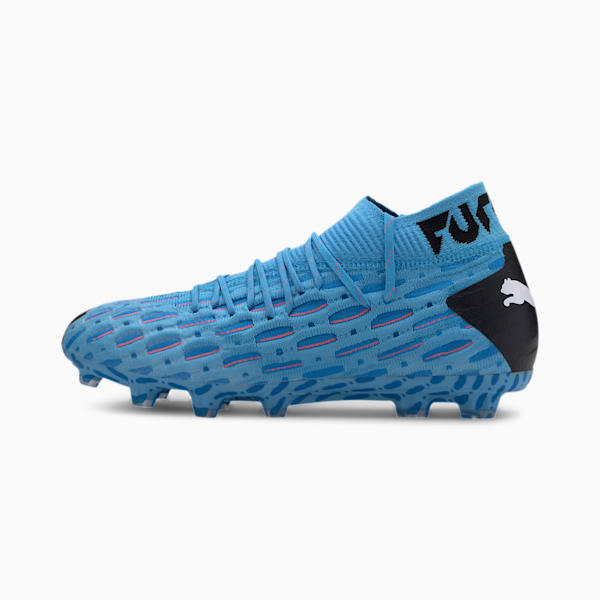 フューチャー 5.1 NETFIT HG サッカースパイク, Luminous Blue-Nrgy Blue-Puma Black-Pink Alert, extralarge-JPN