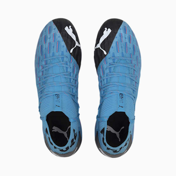 フューチャー 5.1 NETFIT HG サッカースパイク, Luminous Blue-Nrgy Blue-Puma Black-Pink Alert, extralarge-JPN