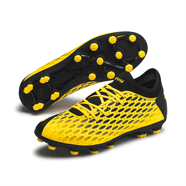 フューチャー 5.4 HG サッカースパイク, ULTRA YELLOW-Puma Black, extralarge-JPN