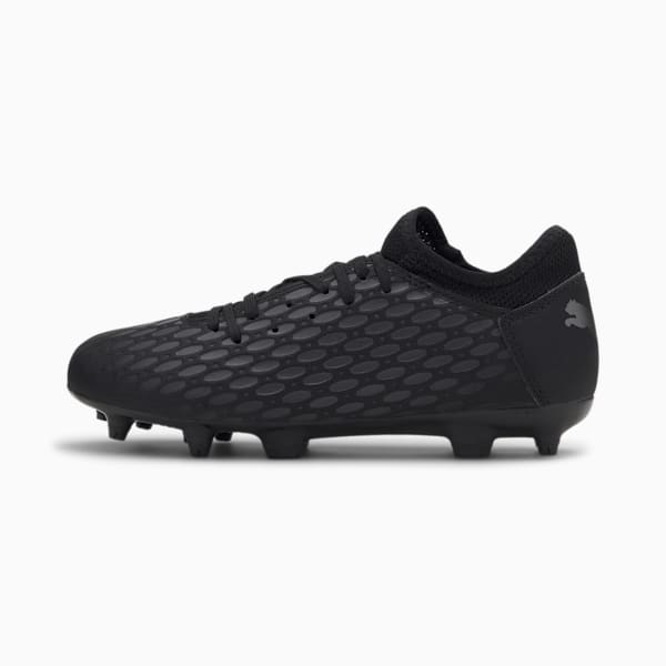 FUTURE 5.4 FG/AG Jr Football Boots, Puma Black-Asphalt, extralarge-AUS