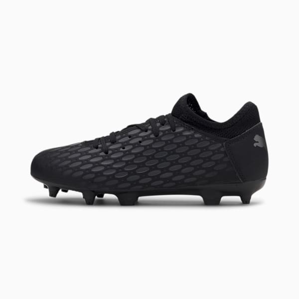 FUTURE 5.4 FG/AG Soccer Cleats JR, Puma Black-Asphalt, extralarge