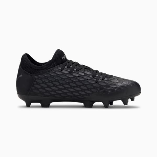 FUTURE 5.4 FG/AG Soccer Cleats JR, Puma Black-Asphalt, extralarge