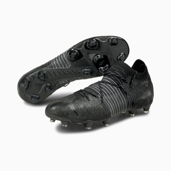 FUTURE Z 1.1 FG/AG Men's Football Boots, Puma Black-Asphalt, extralarge-IND