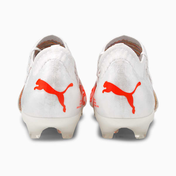 FUTURE 1.1 FG/AG Men's Football Boots, Puma White-Red Blast