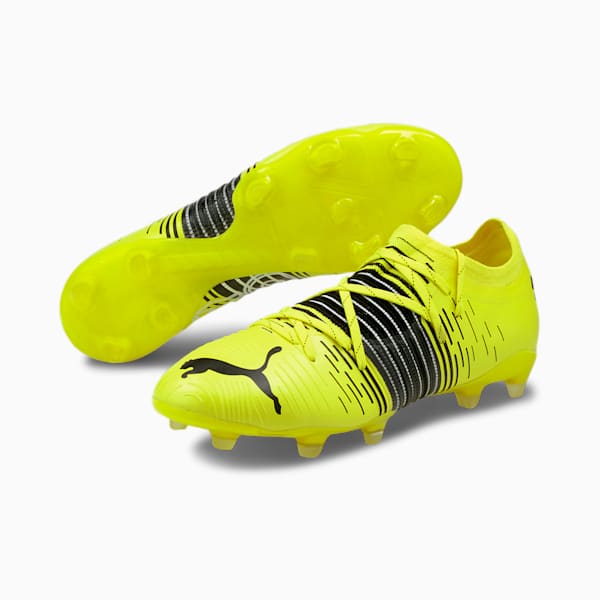 FUTURE 2.1 FG/AG Men's Football Boots, Yellow Alert-Puma Black-Puma White