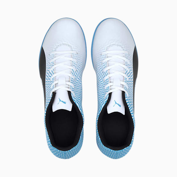 Rapido II IT Men's Soccer Shoes, Luminous Blue-White-Black, extralarge