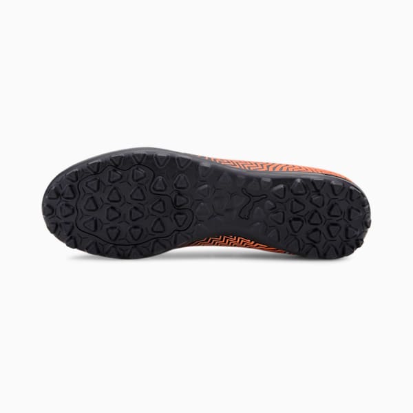 Rapido II TT Men's Soccer Shoes, Shocking Orange-Black-White, extralarge