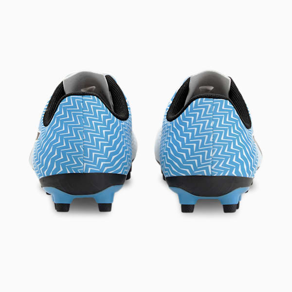 Rapido II FG Soccer Cleats JR, Luminous Blue-Puma White-Puma Black, extralarge