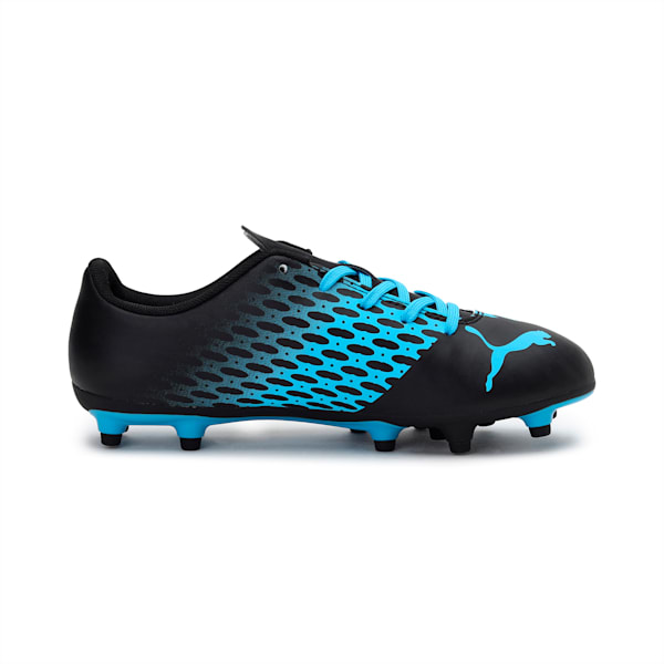 Spir III FG Youth Indoor Sports Shoes, Luminous Blue-Puma Black, extralarge-IND
