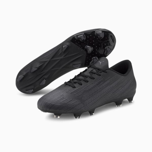 ULTRA 4.1 FG/AG Men’s Football Boots, Puma Black-Puma Black-Black, extralarge-AUS