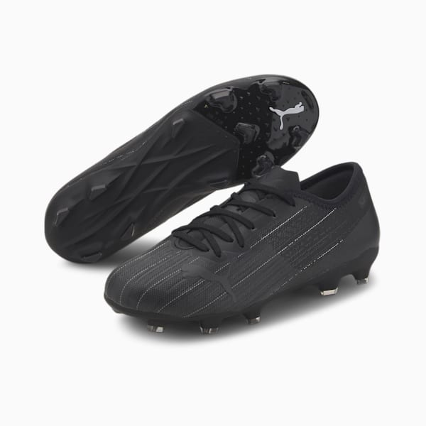 Puma soccer cleats black discount